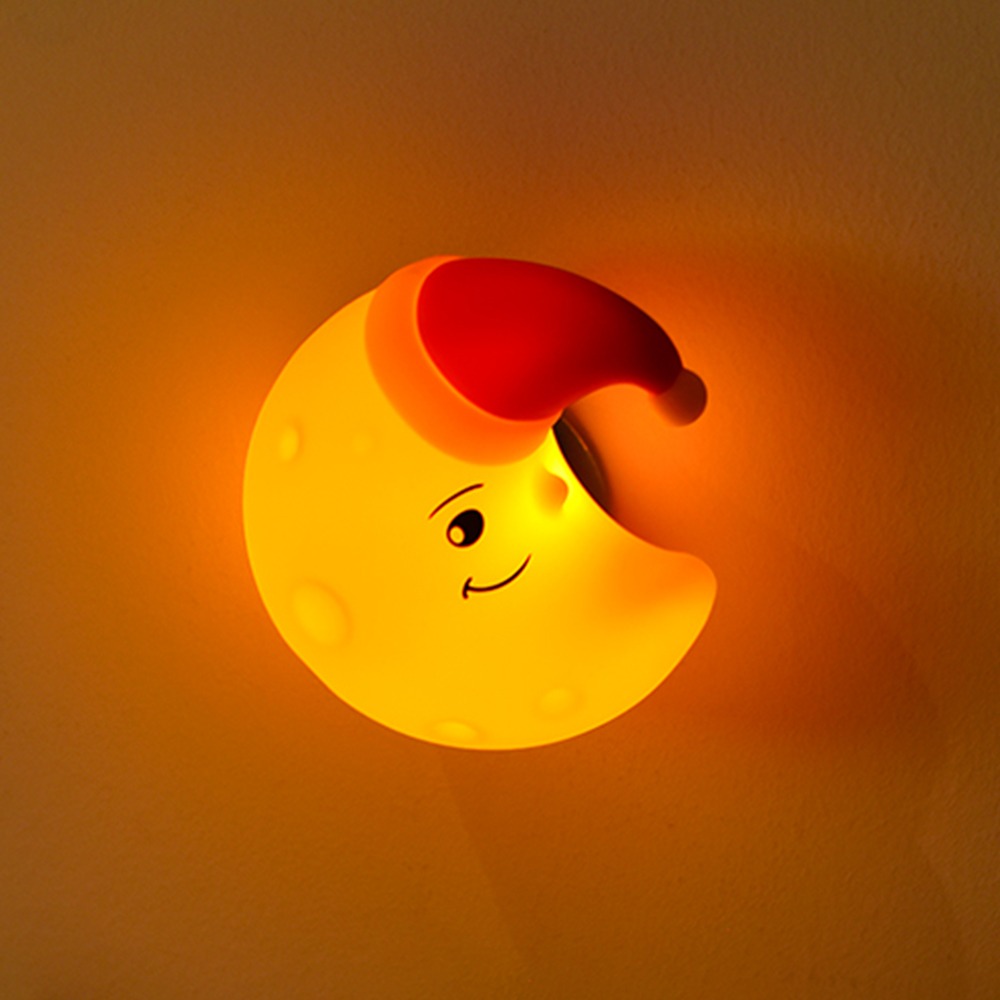 Baby Nursery Wall Lights - Милый силиконовый ночник для детской комнаты,