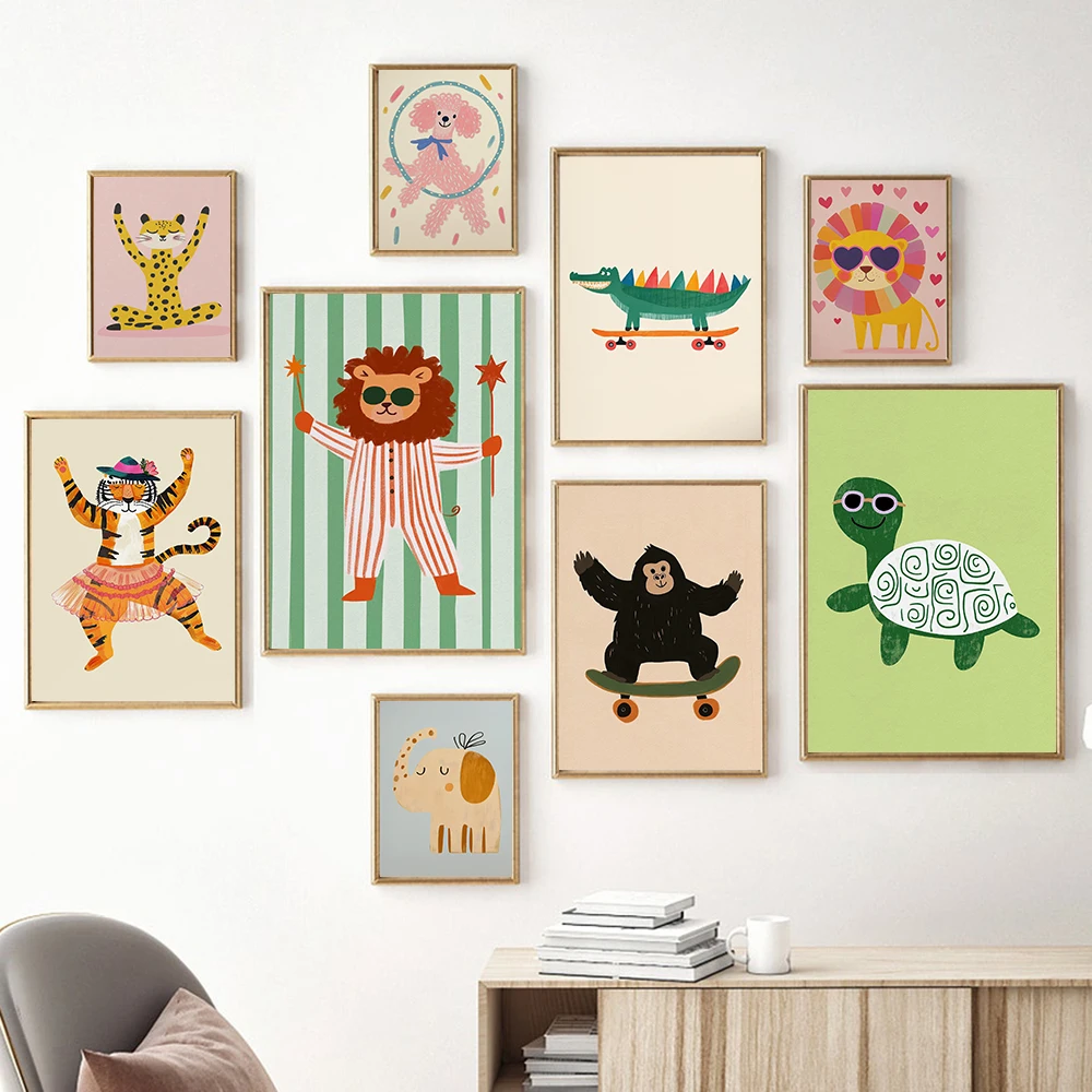 Минималистичные холщовые посте – обзор и цена Baby Nursery Frames