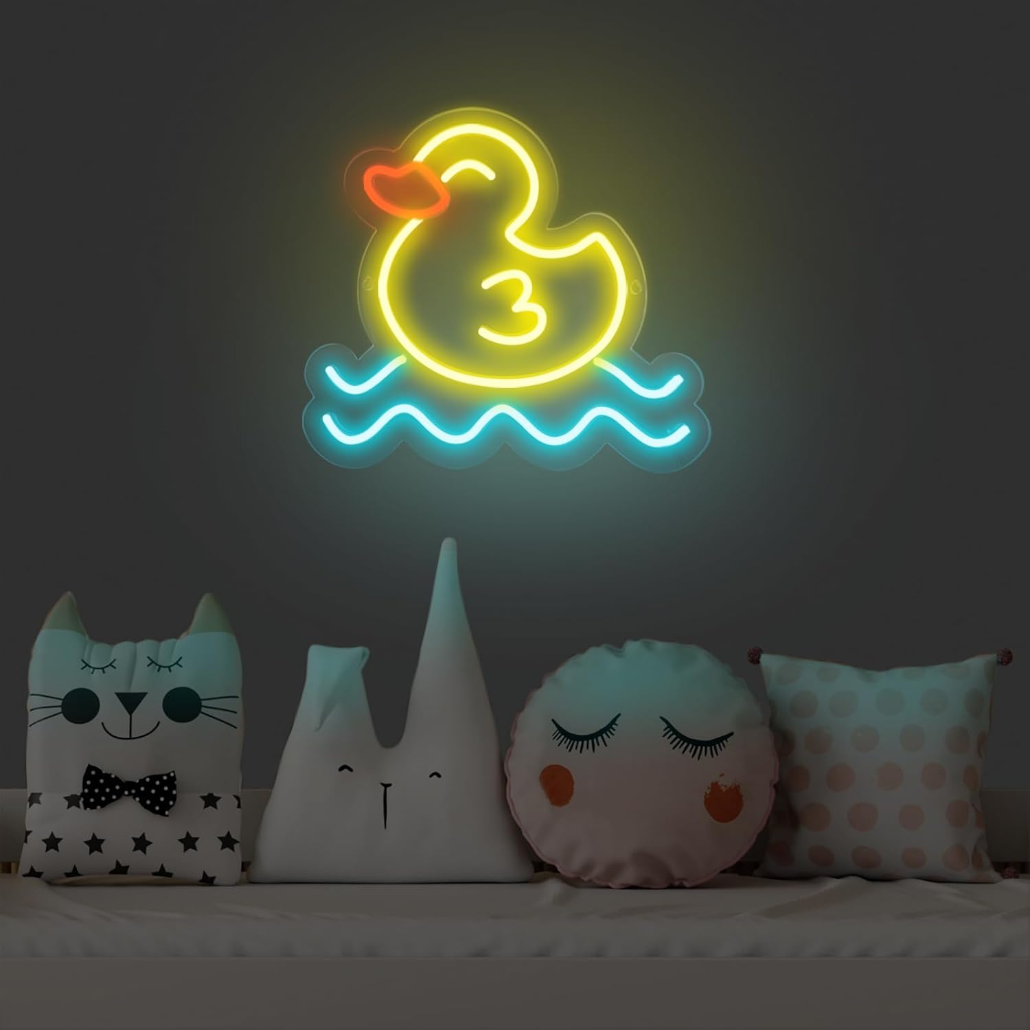 Неоновая вывеска в виде утки,  – обзор и цена Baby Nursery Wall Lights