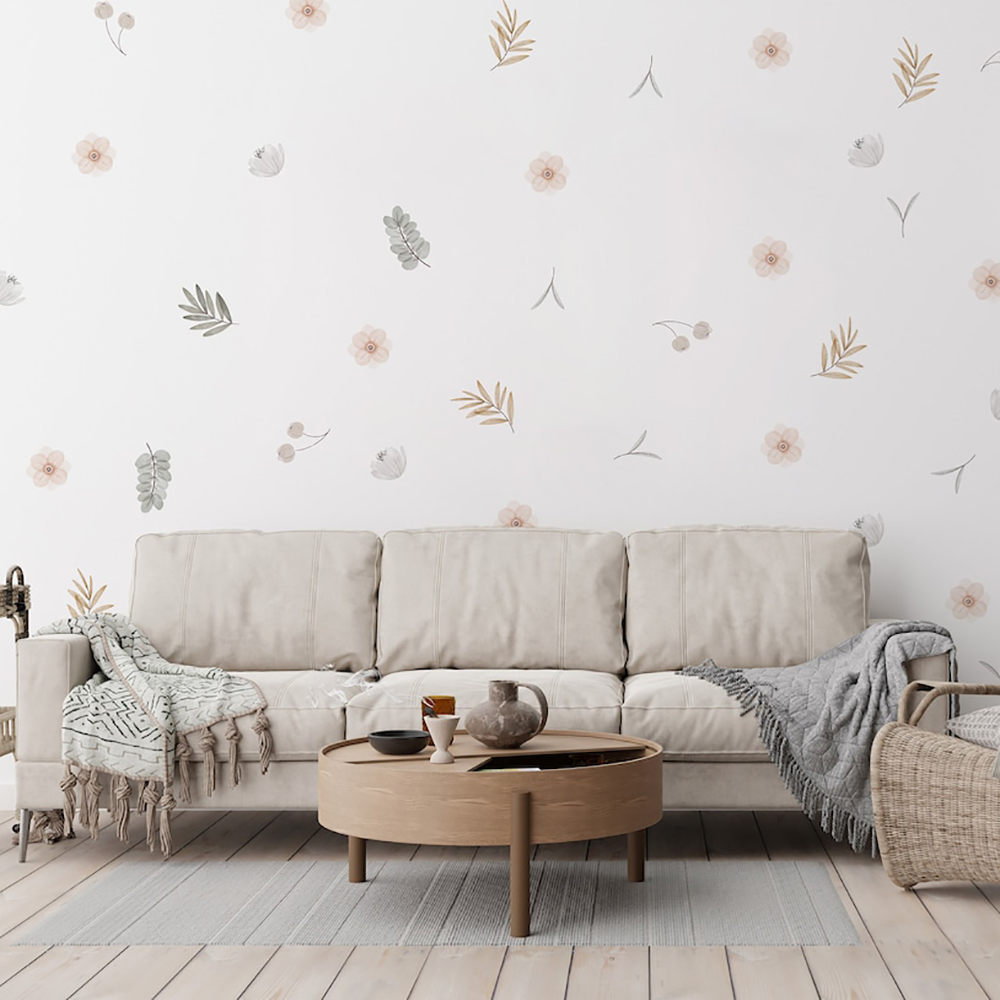 Бохо листья ботанические DIY н – обзор и цена Baby Nursery Decor Girl