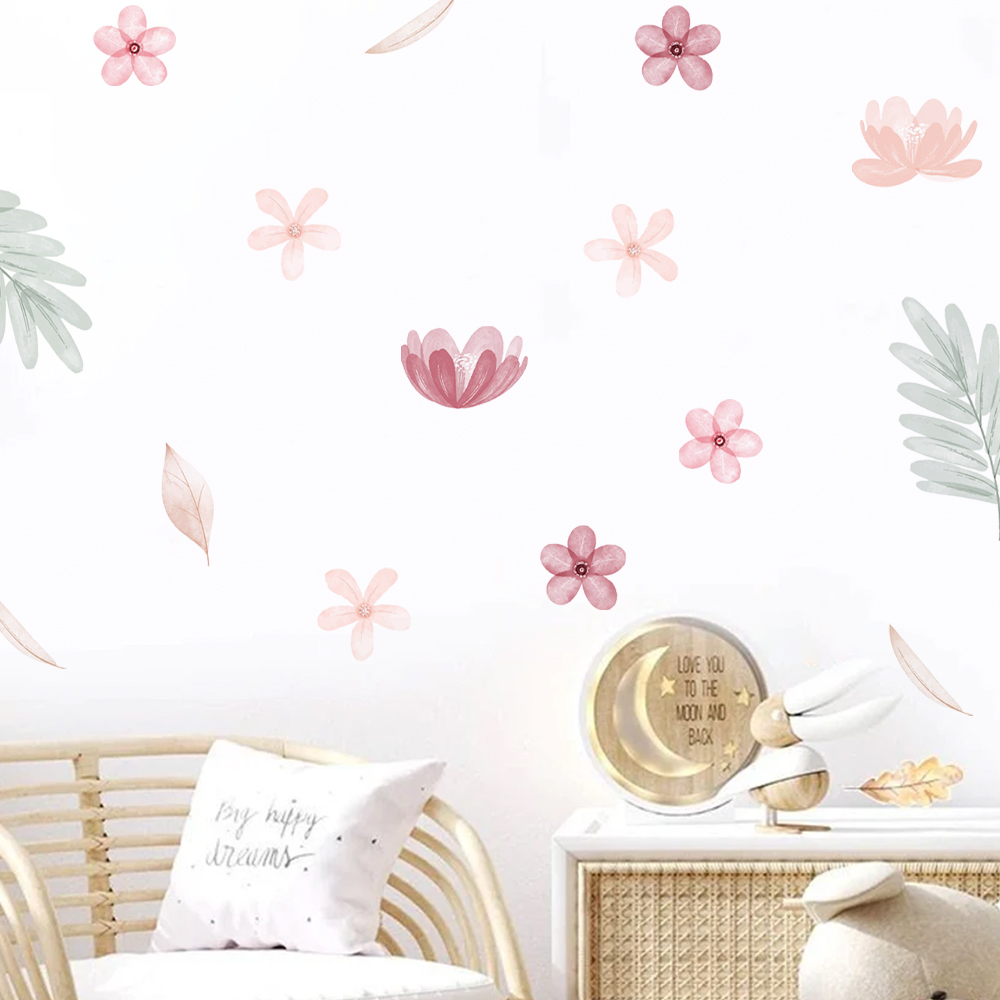 Бохо листья ботанические DIY н – обзор и цена Baby Nursery Decor Girl